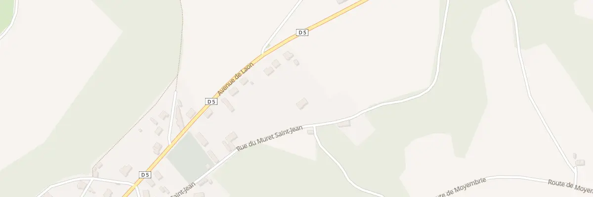 Plan du 17 Rue du Muret Saint-jean à Coucy-le-Château-Auffrique