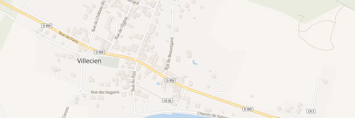 Plan du 2A Rue de Beauregard à Villecien