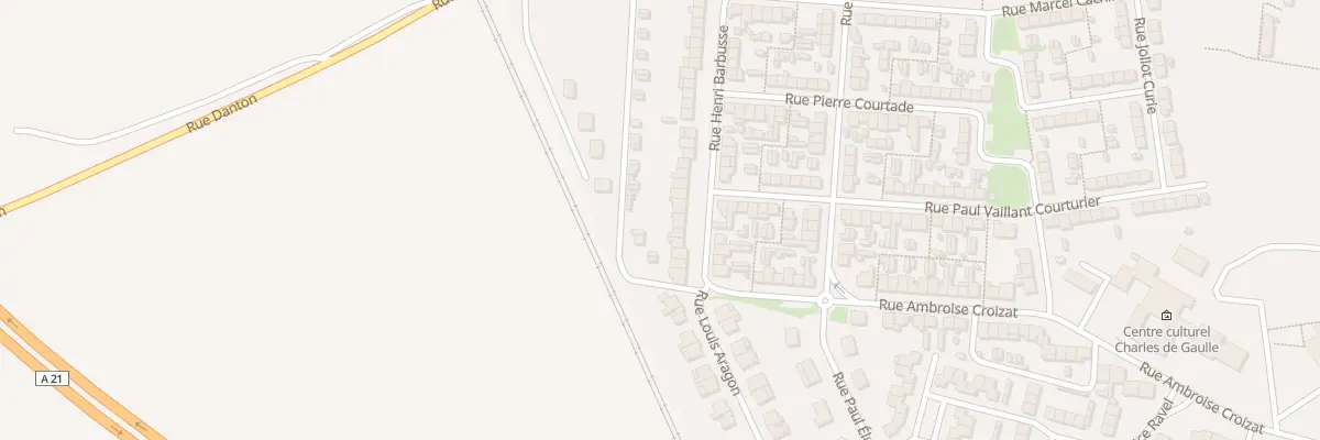 Plan du 41 Rue Henri Barbusse à Escaudain