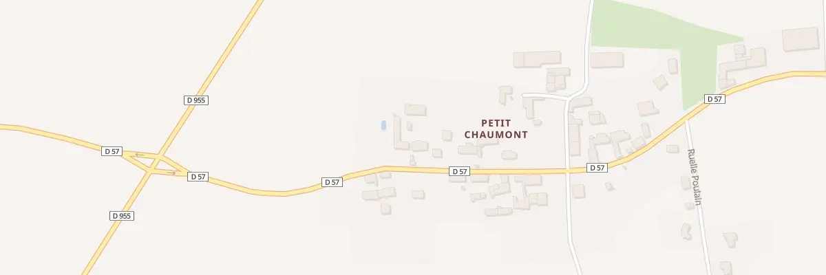 Plan du 24 Rue du Petit Chaumont à Chassy