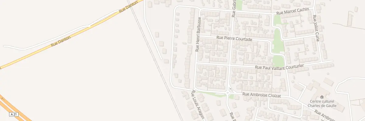 Plan du 35 Rue Henri Barbusse à Escaudain
