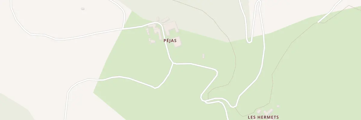 Plan du 5317 Pejas à Montrodat