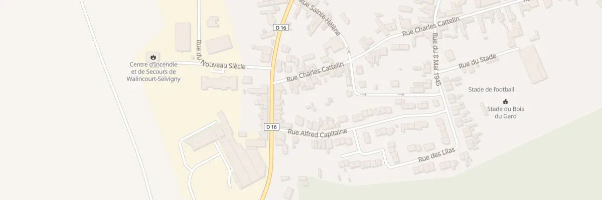 Plan du 63 Rue Charles Cattelin à Walincourt-Selvigny