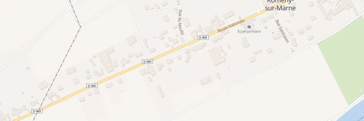 Plan du 55 Rte Nationale à Romeny-sur-Marne