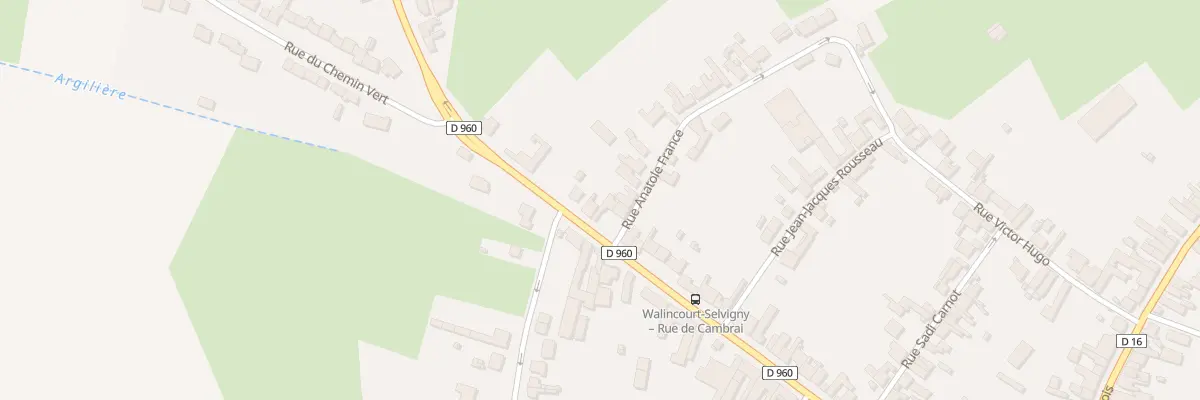 Plan du 56 Rue de Cambrai à Walincourt-Selvigny