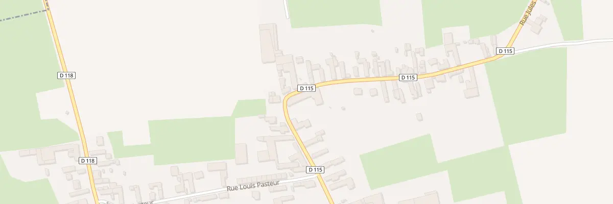 Plan du 1 Rue Roger Salengro à Cattenières