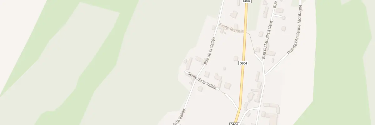 Plan du 17 Rue de la Vallée à Villemontoire
