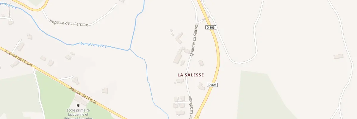 Plan du 5688 Rimeize à Rimeize