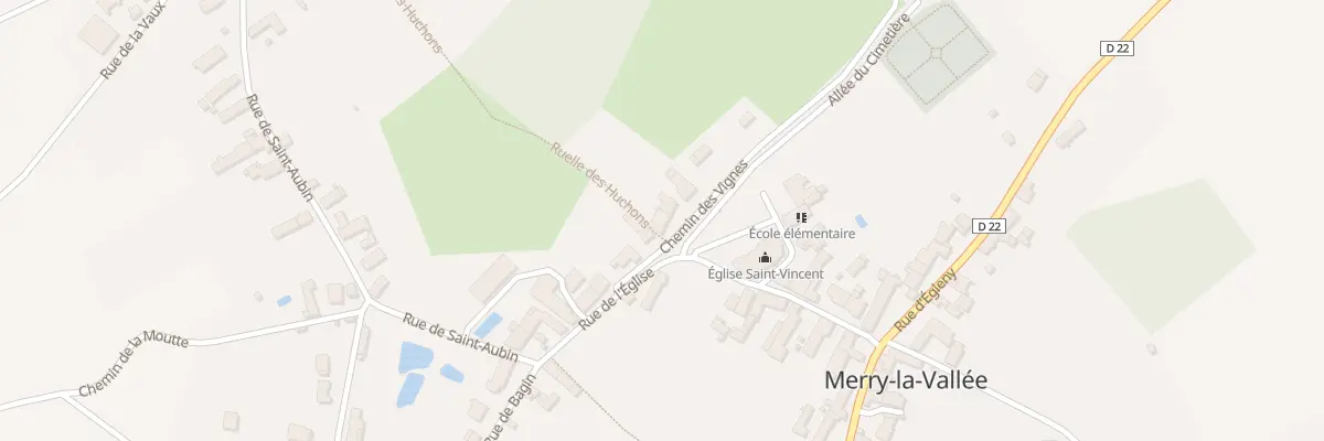 Plan du 7 Che des Vignes à Merry-la-Vallée