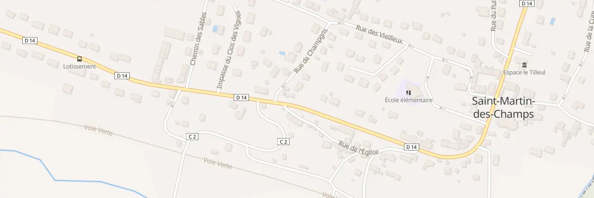 Plan du 10 Gr Grande Rue à Saint-Martin-des-Champs