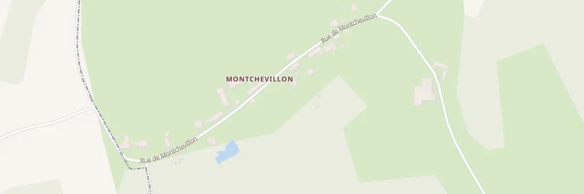 Plan du 13 Rue de Montchevillon à Oulchy-la-Ville