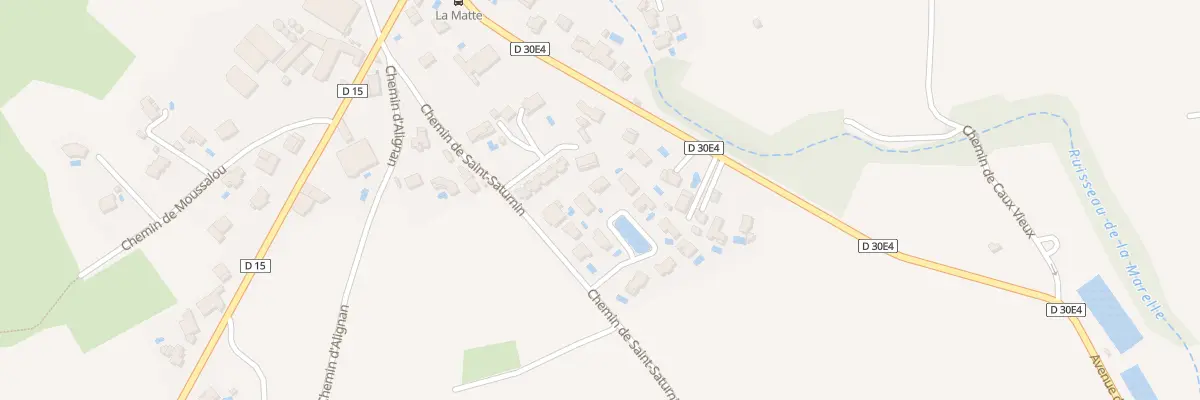 Plan du 7 Lot le Clos de la Matte à Neffiès