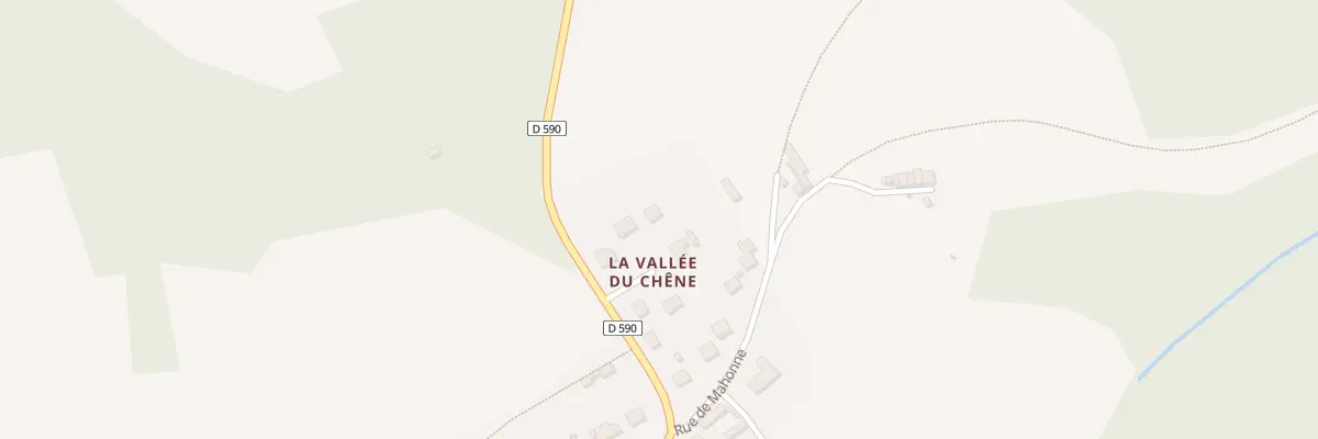 Plan du 5 Rue de la Vallée du Chêne à Coucy-la-Ville