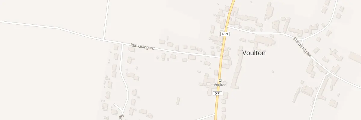 Plan du 11 Rue Guingard à Voulton