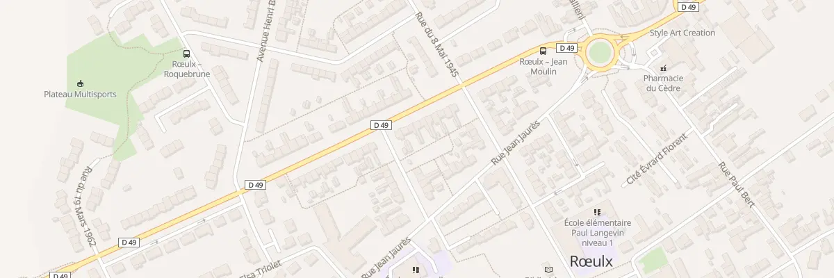 Plan du 29 Rue Raoul Briquet à Rœulx