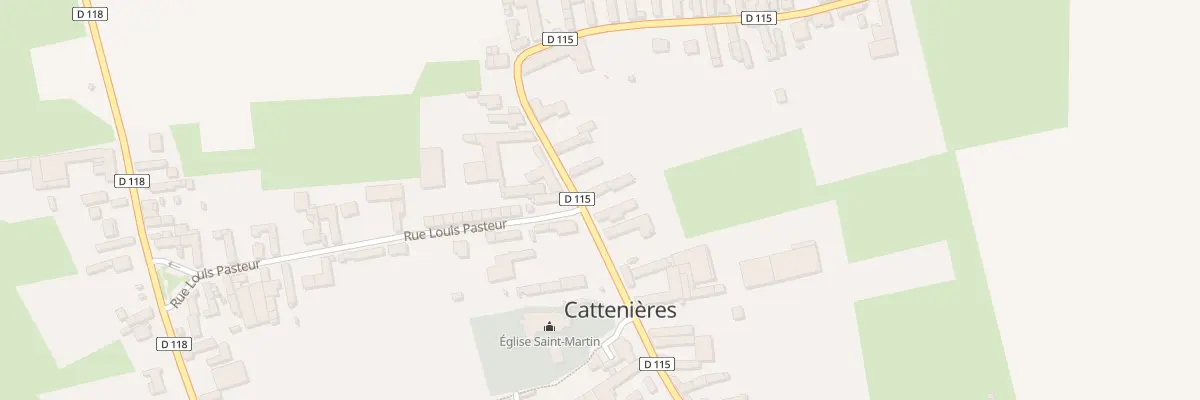 Plan du 9 Rue Roger Salengro à Cattenières