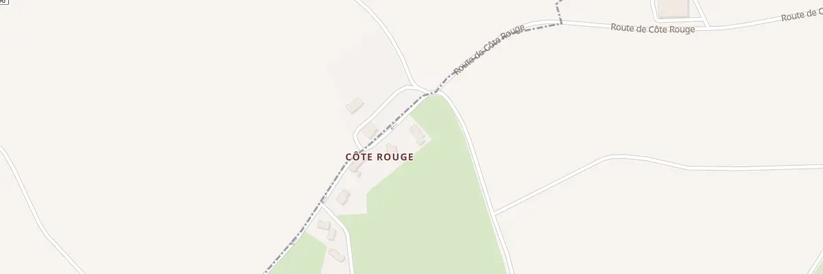 Plan du 1 Cote Rouge à Usson