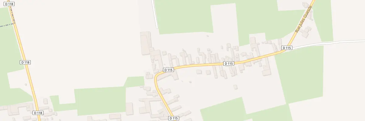 Plan du 32 Rue Jules Guesde à Cattenières