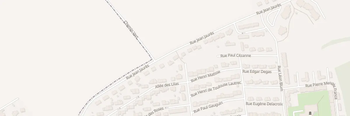 Plan du 37B Rue Jean Jaurès à Beautor