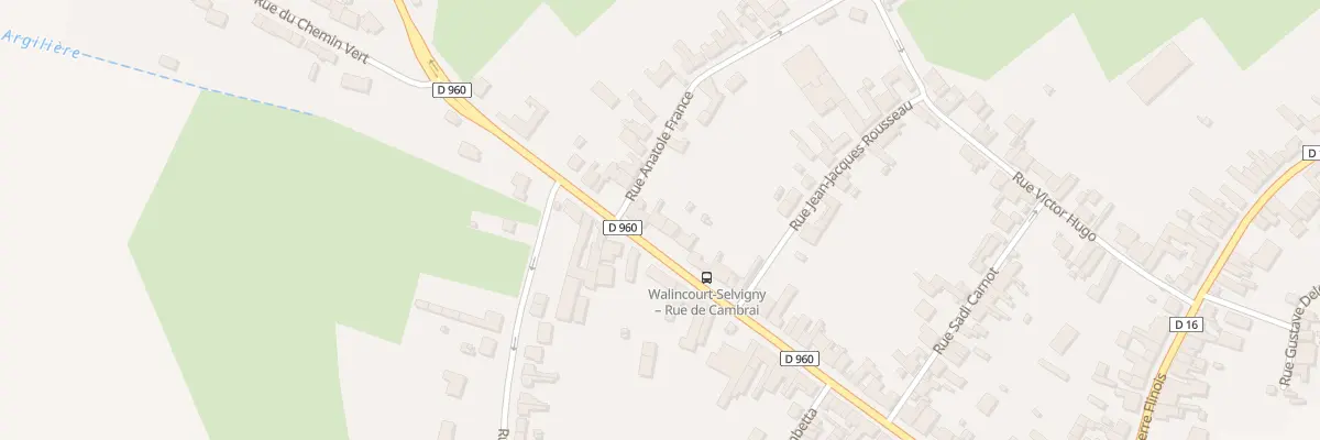 Plan du 48 Rue de Cambrai à Walincourt-Selvigny
