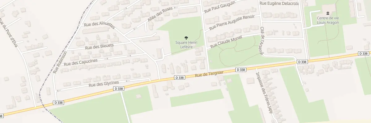 Plan du 114 Rue de Tergnier à Beautor