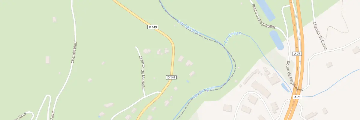 Plan du 5281F Les Arques à Poujols