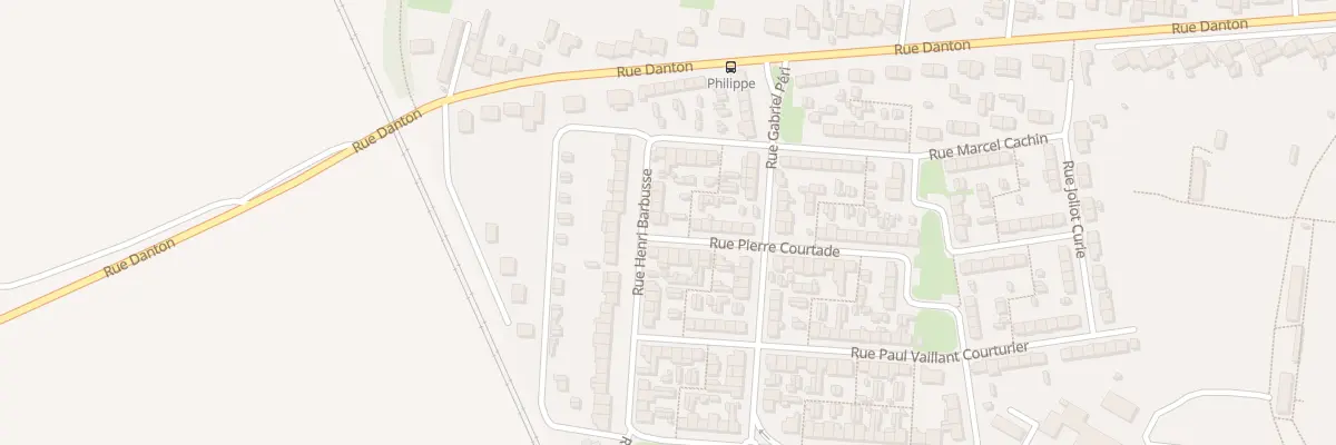 Plan du 8 Rue Henri Barbusse à Escaudain