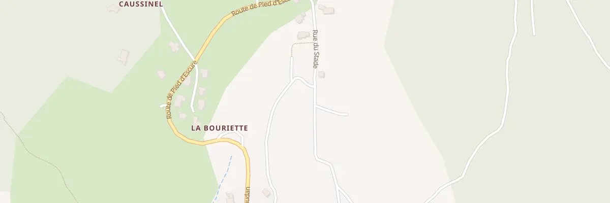 Plan du 20 Rue de la Boriette à Montrodat