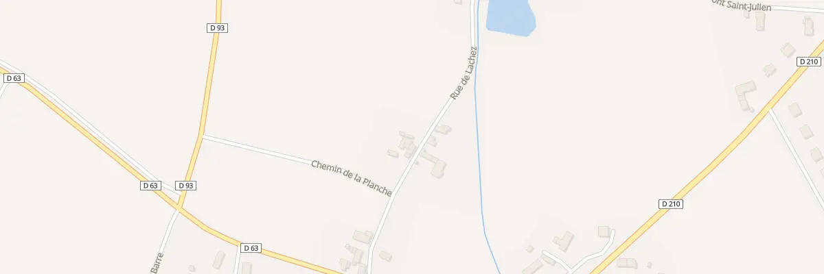 Plan du 8 Rue de Lachez à Villeneuve-les-Cerfs