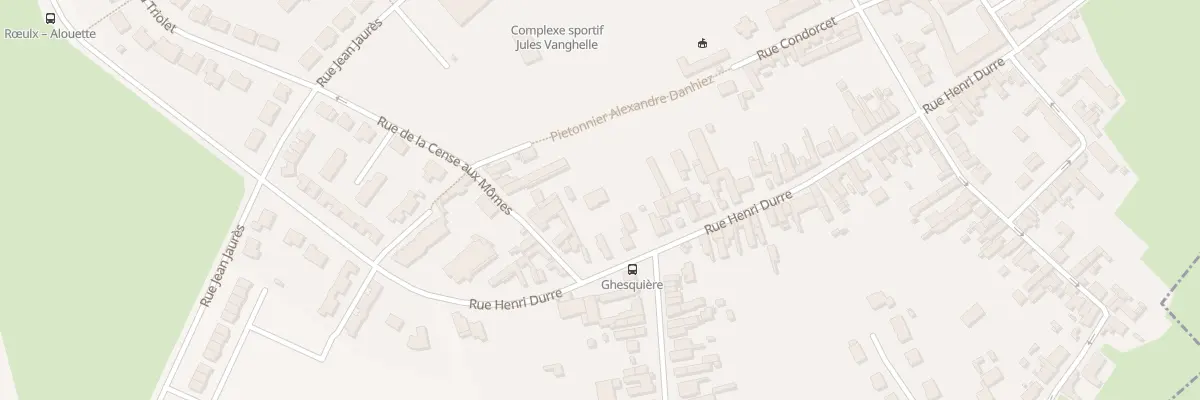 Plan du 48B Rue Henri Durre à Rœulx