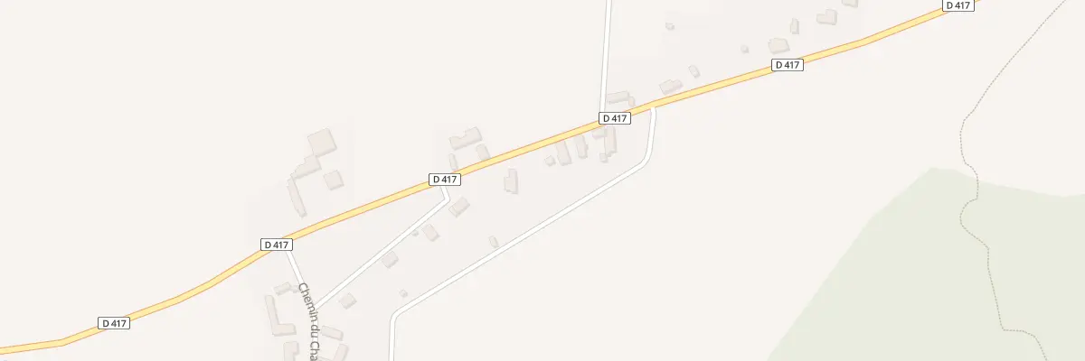 Plan du 25 Rte de la Baconnette à Serbannes