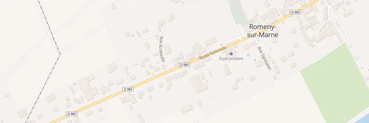 Plan du 56B Rte Nationale à Romeny-sur-Marne
