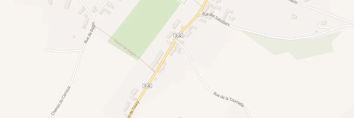 Plan du 23 Rue de Toucy à Merry-la-Vallée