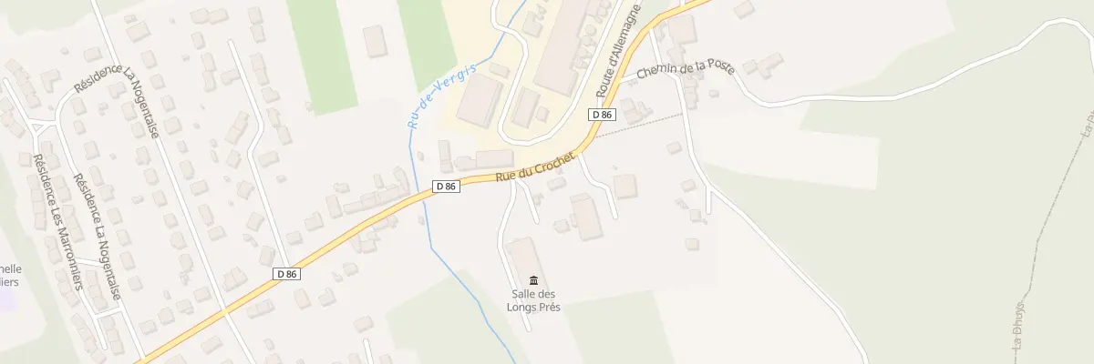 Plan du 16 Rue du Crochet à Nogent-l’Artaud