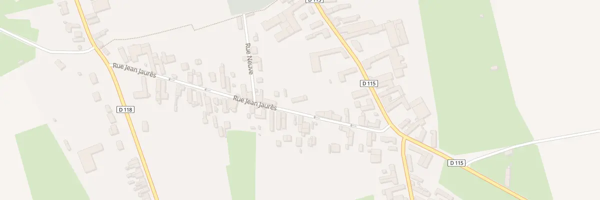 Plan du 6 Rue Jean Jaurès à Cattenières