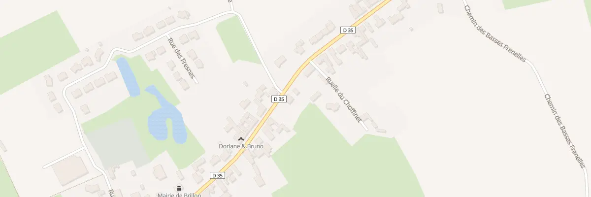 Plan du 24 Rue du Maréchal Foch à Brillon