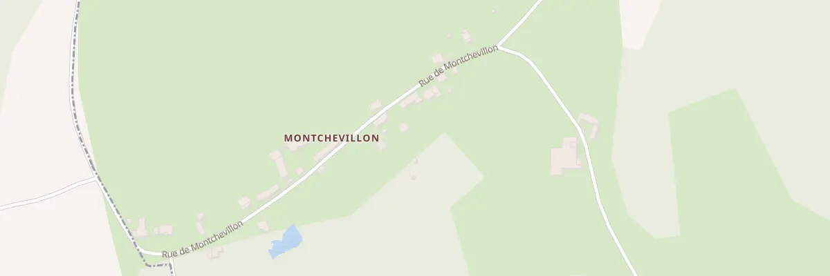 Plan du 9 Rue de Montchevillon à Oulchy-la-Ville
