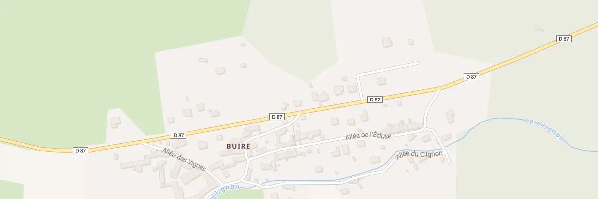 Plan du 16B Rte de Buire à Épaux-Bézu