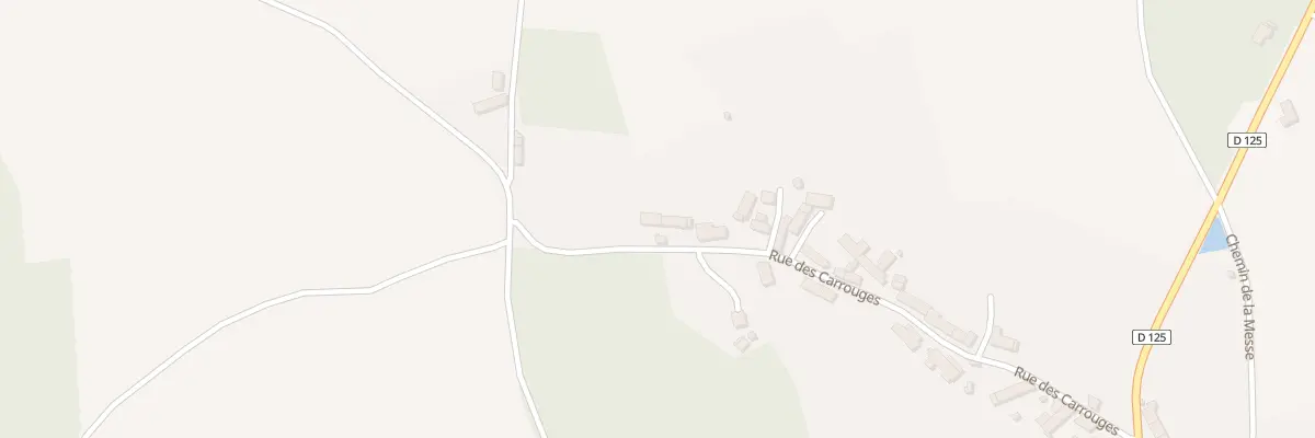 Plan du 26 Rue des Carrouges à Sougères-en-Puisaye