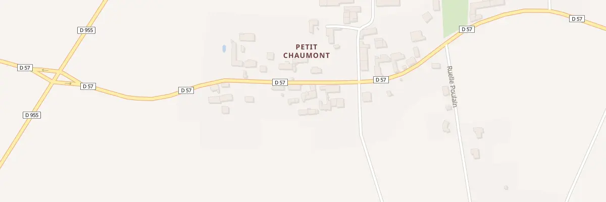 Plan du 5 Rue du Petit Chaumont à Chassy