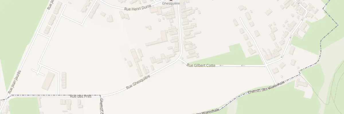 Plan du 44 Rue Ghesquieres à Rœulx