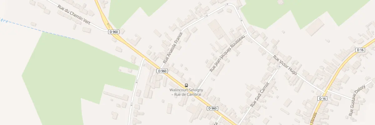 Plan du 44 Rue de Cambrai à Walincourt-Selvigny