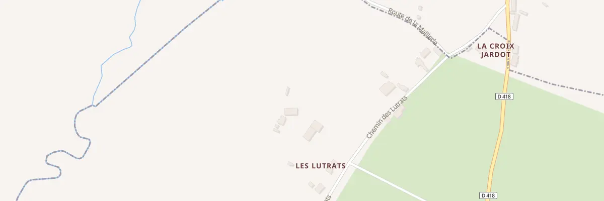 Plan du 5 Ham des Lutrats à Deneuille-lès-Chantelle