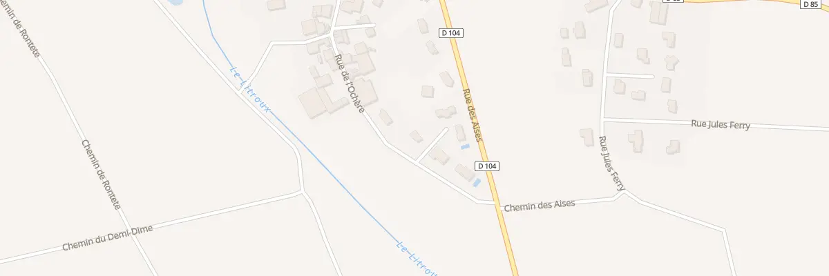 Plan du 21 Rue de l’Ochère à Lempty
