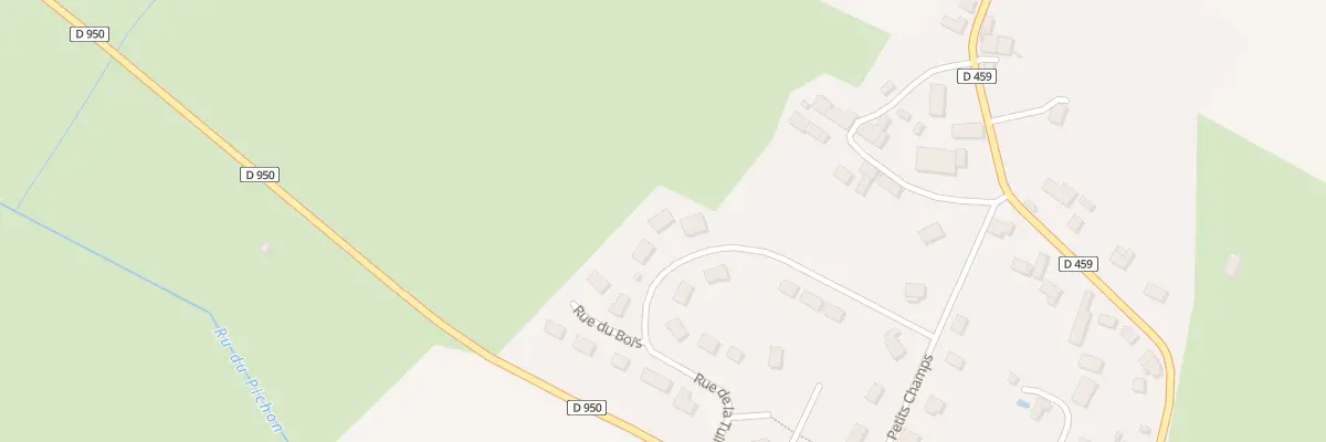 Plan du 7 Rue de la Tuilerie à Moulins-sur-Ouanne