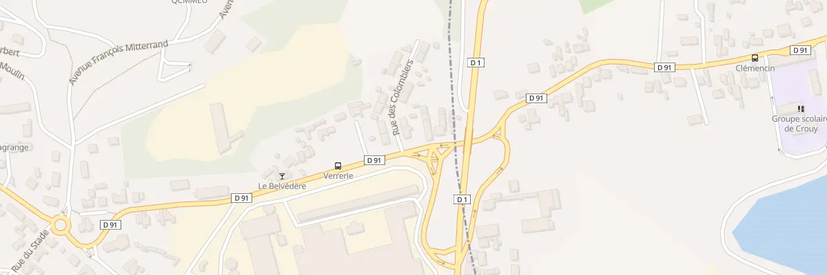 Plan du 2 Rue des Colombiers à Cuffies