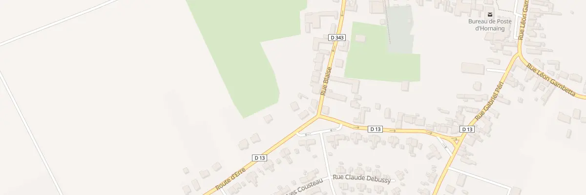 Plan du 1 Rue Blaise à Hornaing