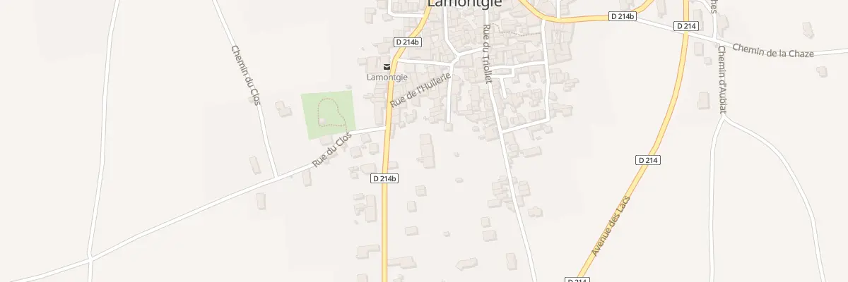 Plan du 17 Rue de la Combe à Lamontgie