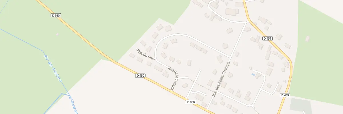 Plan du 10 Rue de la Tuilerie à Moulins-sur-Ouanne