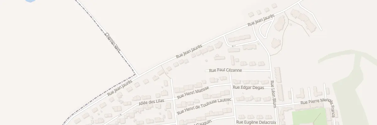 Plan du 29 Rue Jean Jaurès à Beautor